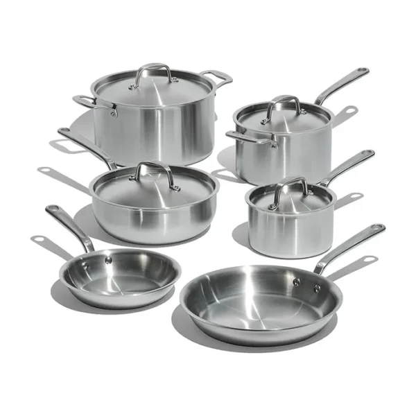 Made In Cookware - 10-Piece Stainless Steel Pot