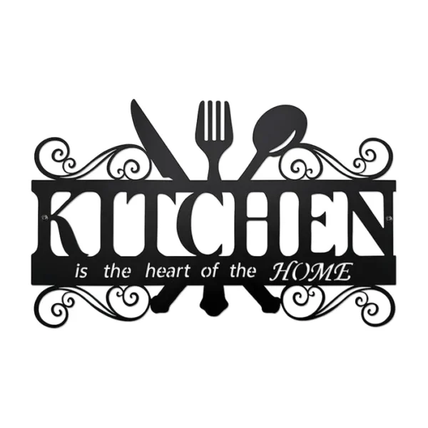 Metal Kitchen Wall Decor